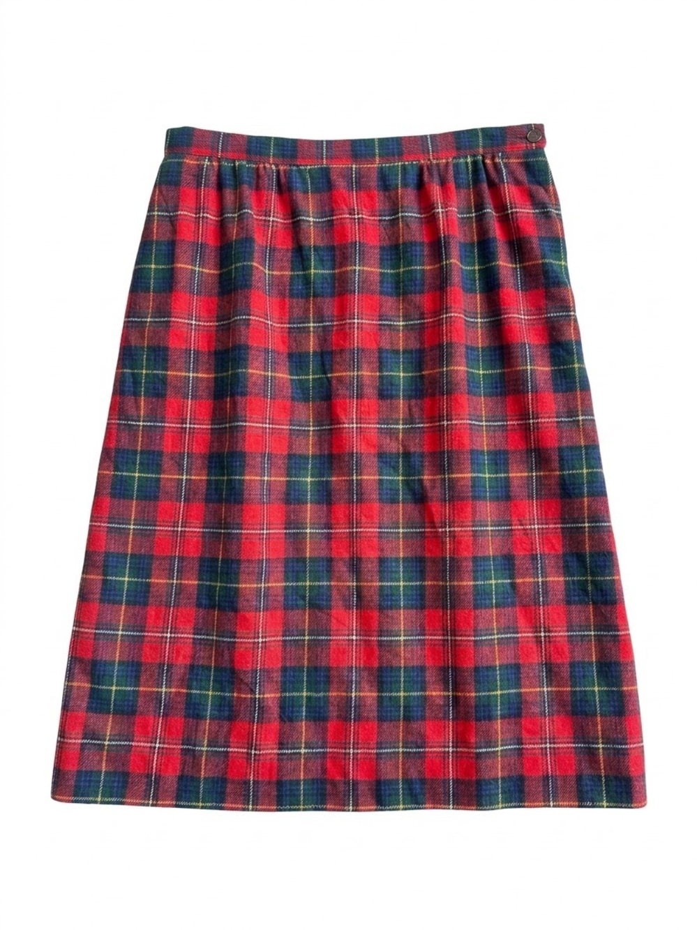 Vintage Pendleton 100% Wool Authentic Boyd Tartan Plaid Skirt USA Made